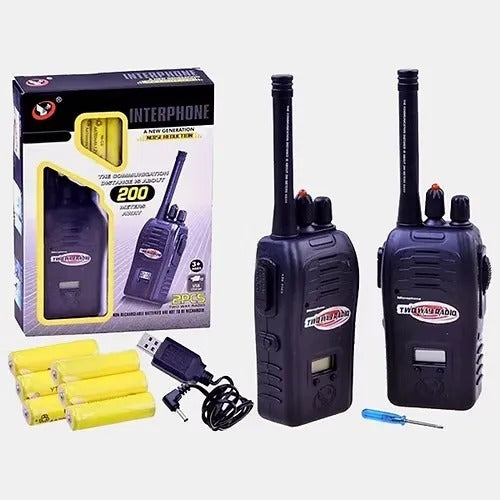 New Generation Interphone Walkie Talkie Toy – 2-Way Radio Communication Set for Kids