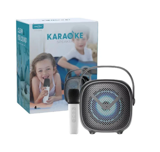 GTS 2008 Bluetooth Speaker with Wireless Karaoke Mic