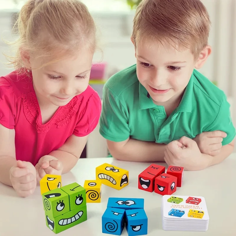 Custom Face Rubik's Cube Game – Fun & Personalized Gift