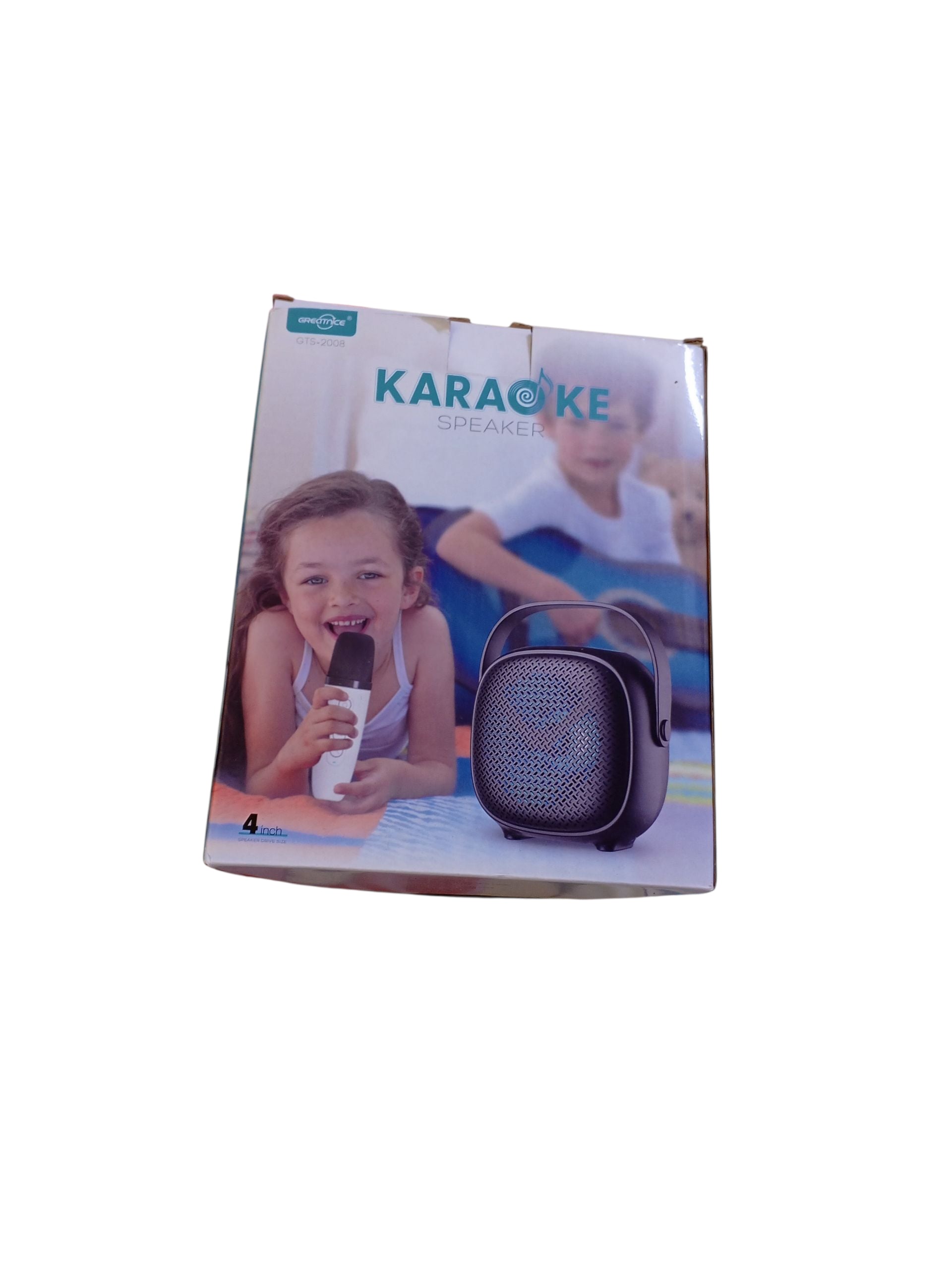 GTS 2008 Bluetooth Speaker with Wireless Karaoke Mic