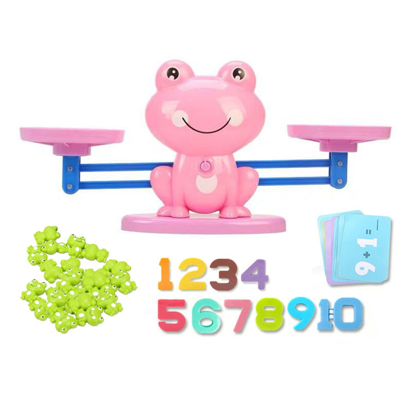 Frog Balance Game for Kids – Educational Math & Counting Toy with Weights (Libra Frog Balance Tree Game)
