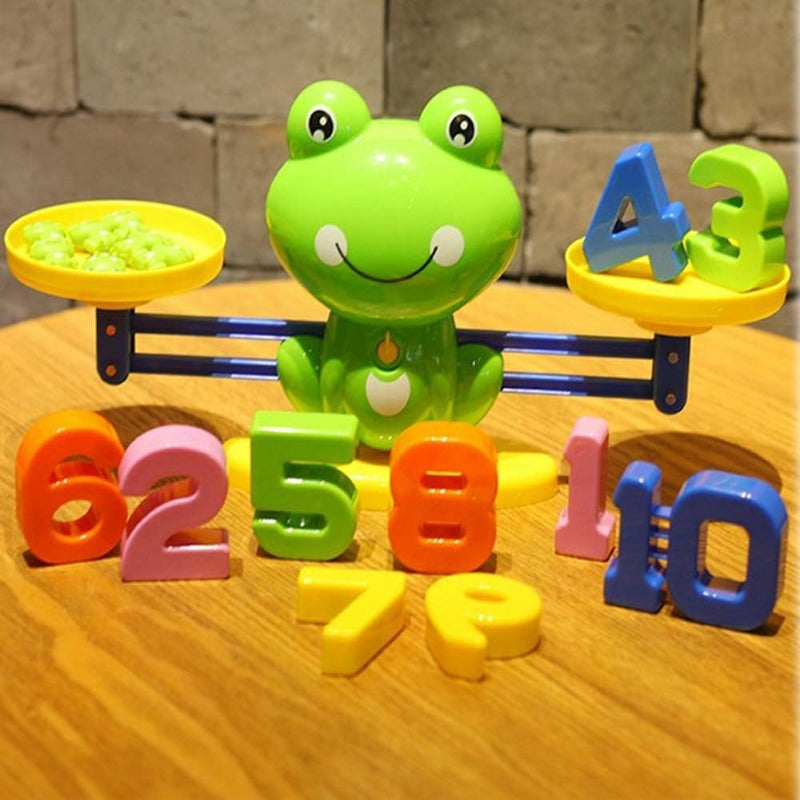 Frog Balance Game for Kids – Educational Math & Counting Toy with Weights (Libra Frog Balance Tree Game)