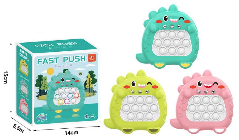 Fast Push Pop It Game – Speed Fidget Toy for Kids & Adults