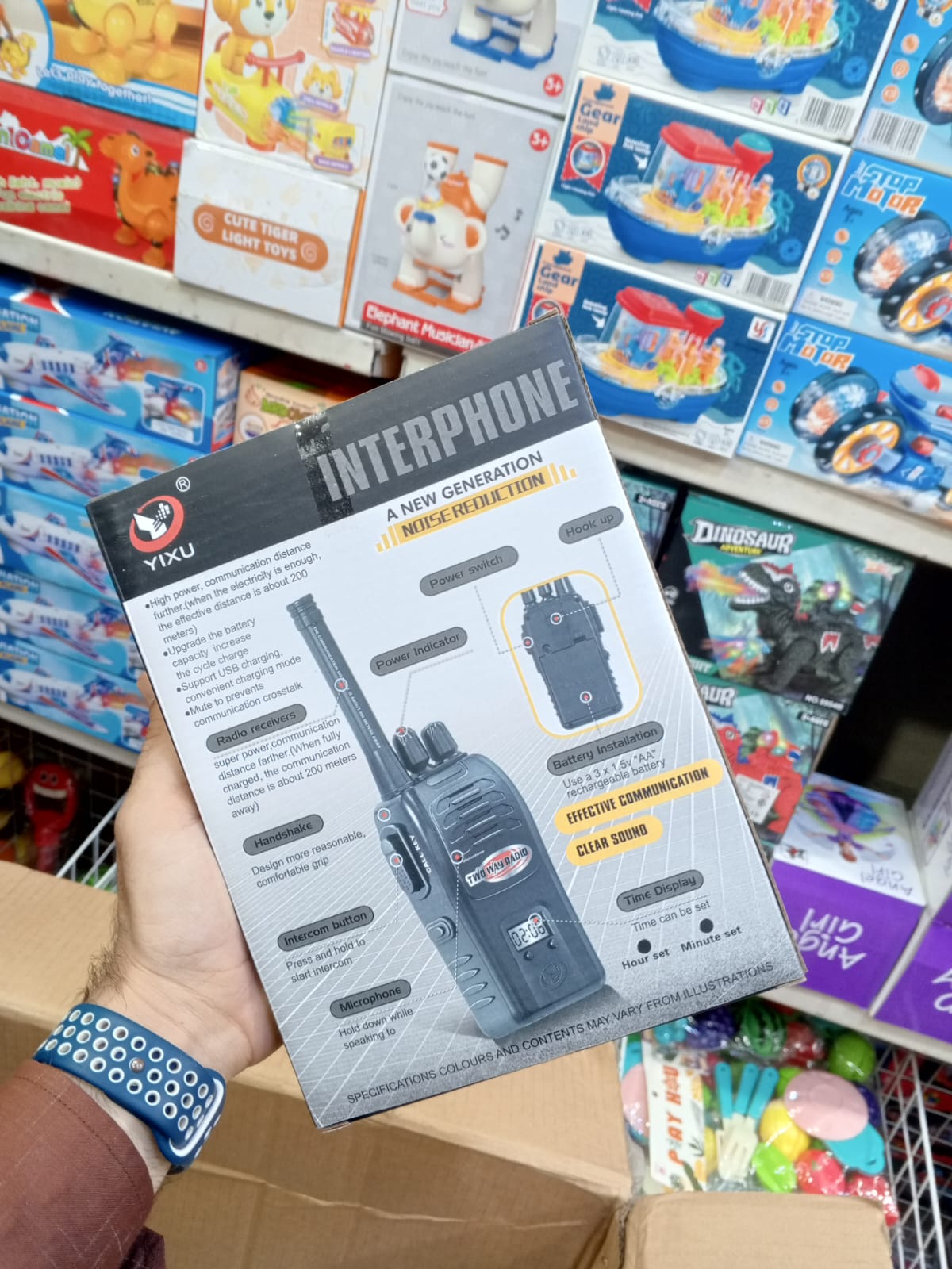 New Generation Interphone Walkie Talkie Toy – 2-Way Radio Communication Set for Kids