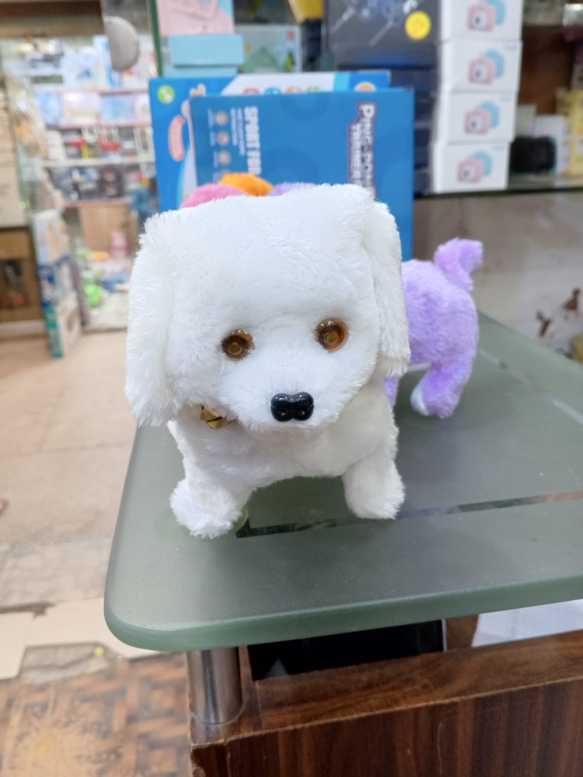 Stuffed Dog Toy – Soft Plush Puppy Toy for Kids & Babies | Cute Cuddly Animal Toy Gift