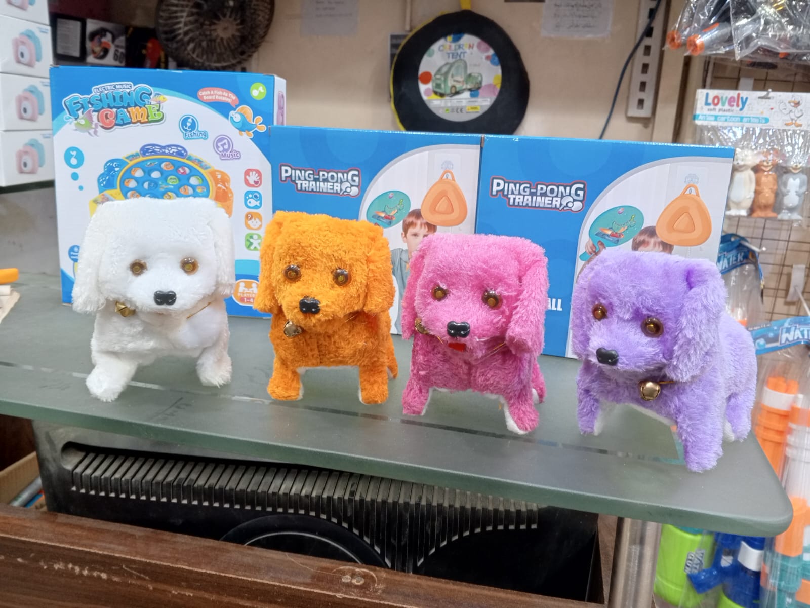 Stuffed Dog Toy – Soft Plush Puppy Toy for Kids & Babies | Cute Cuddly Animal Toy Gift