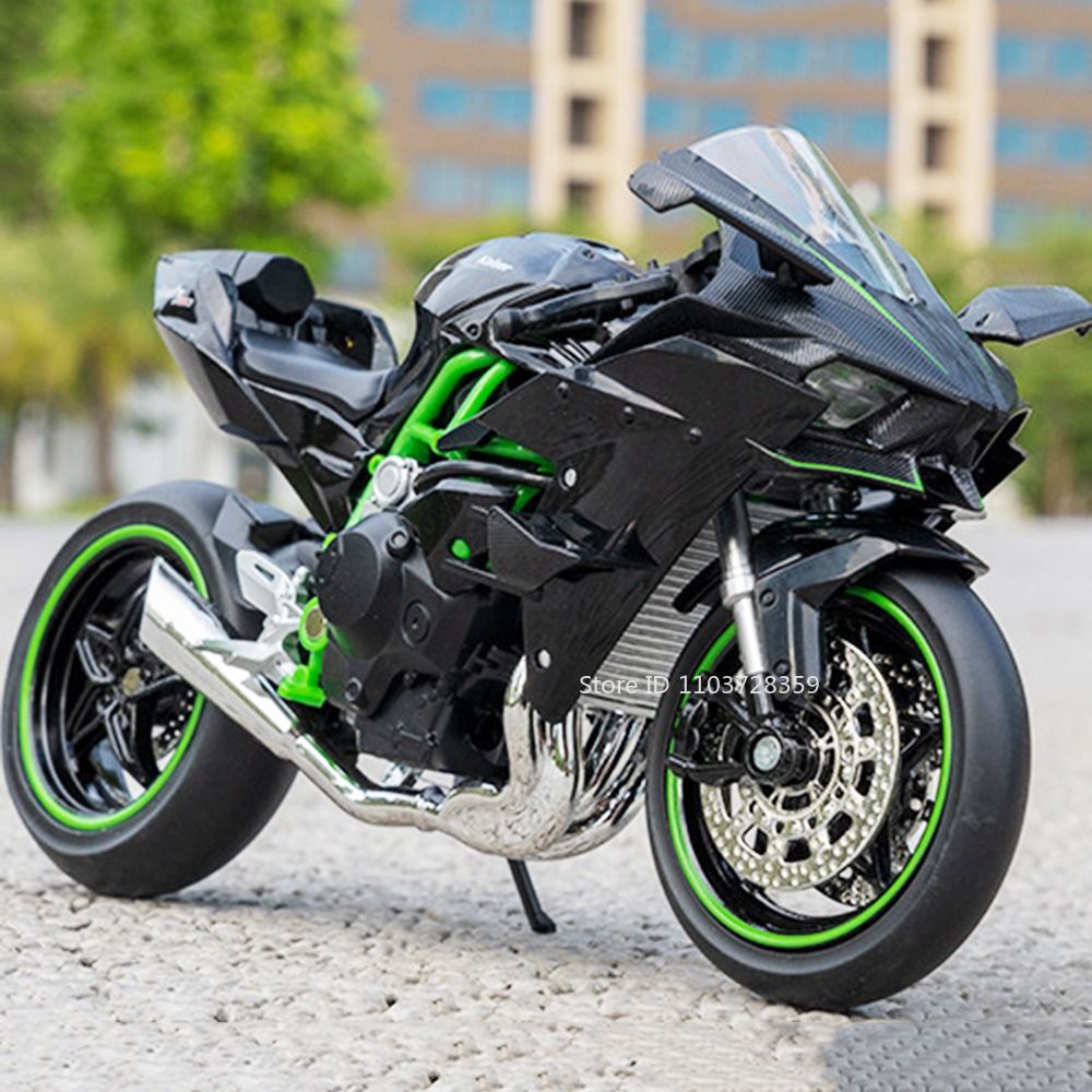 Kawasaki Ninja H2R Diecast Model – 1:9 Scale Sport Bike Toy