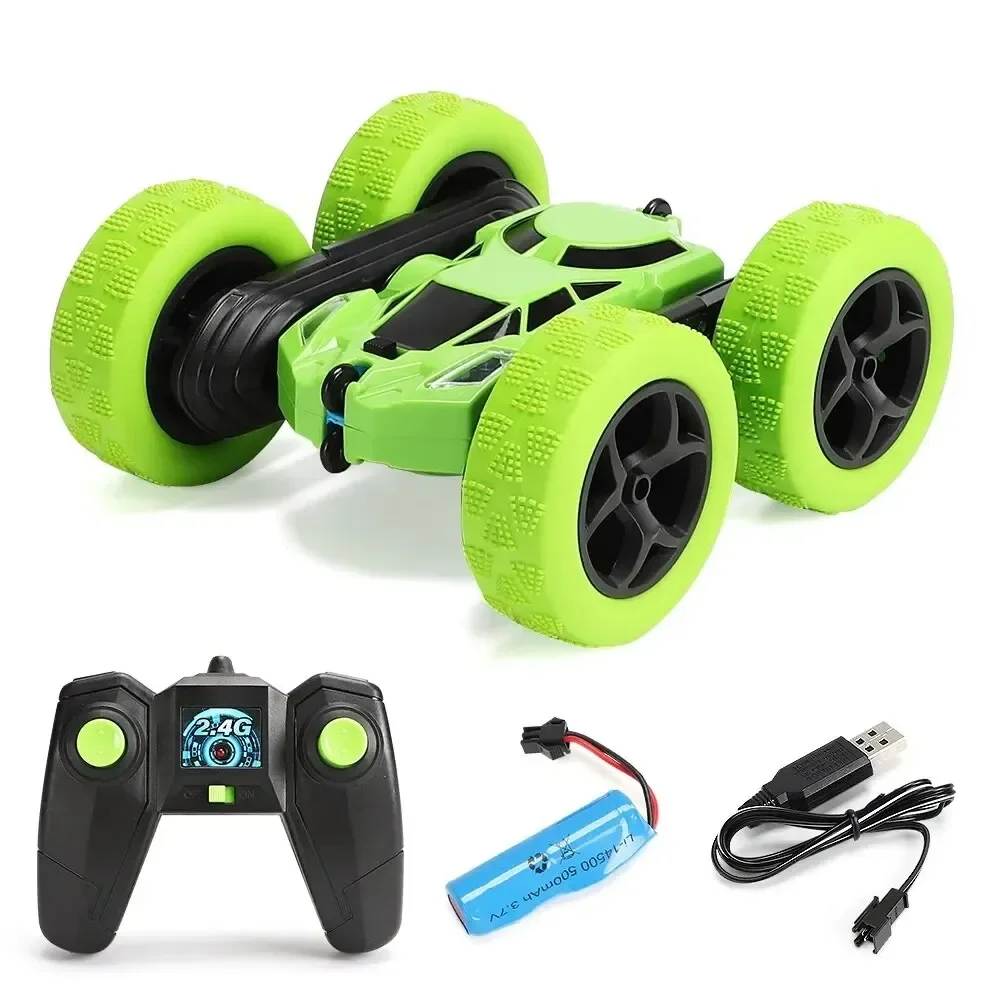 RC Stunt Car with Remote Control – 360° Spins & Flips Toy