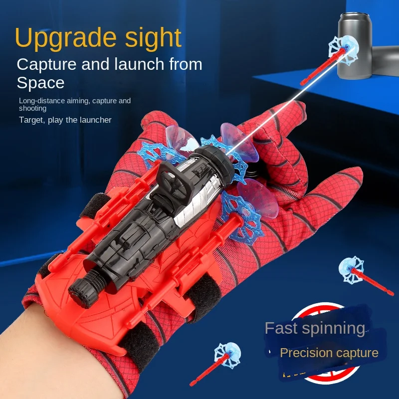 Spiderman Web Shooter Toy with Glove – Spider Web Launcher