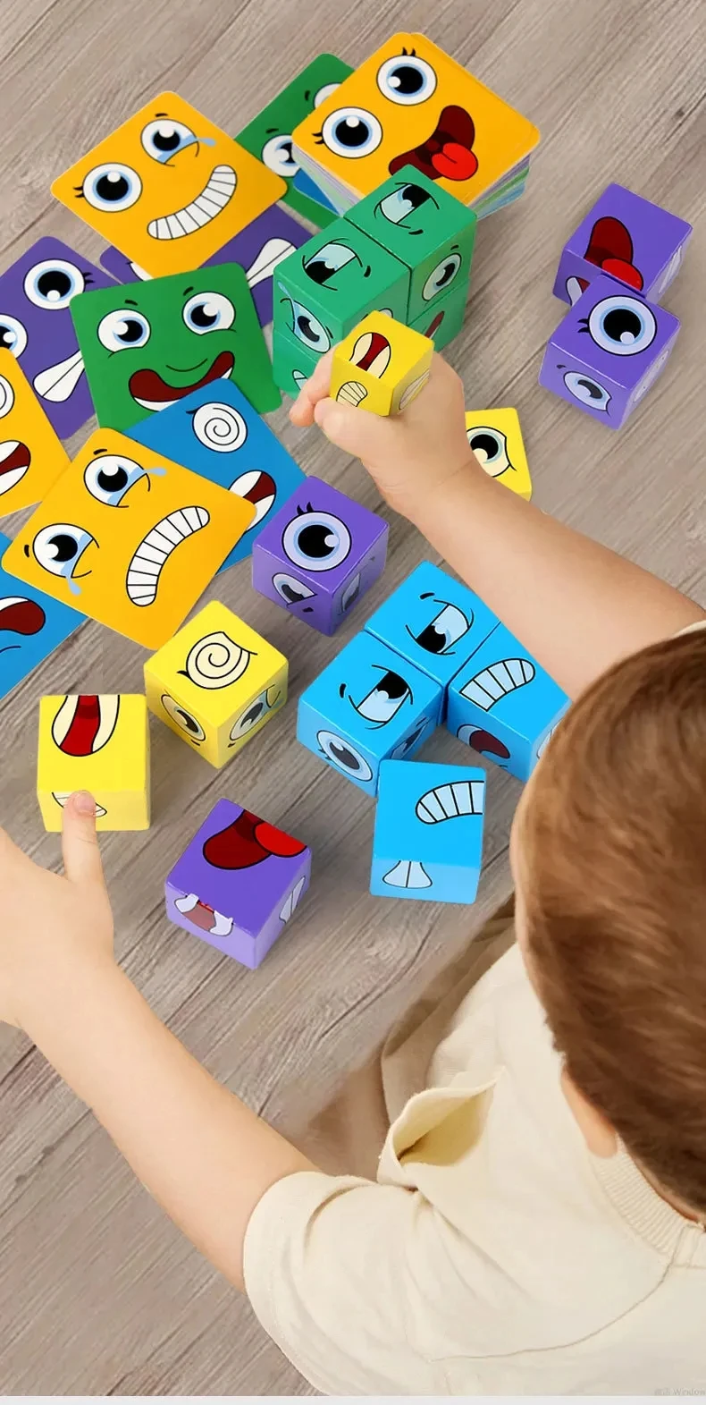 Custom Face Rubik's Cube Game – Fun & Personalized Gift