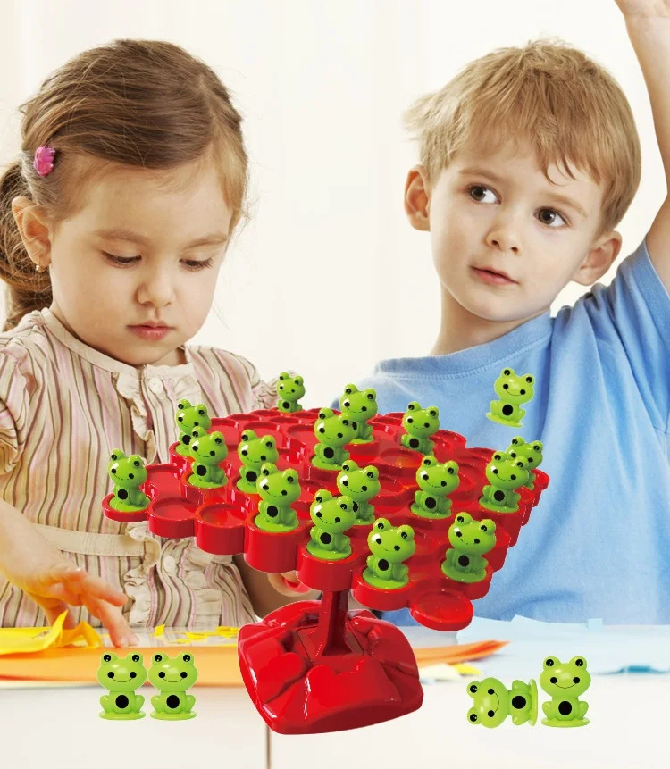 frog balance tree game