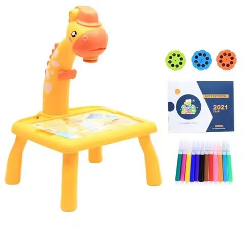 Projector Drawing Table for Kids – Projection Drawing & Learning Art Table with Light | Educational Art Projector Toy for Toddlers & Children