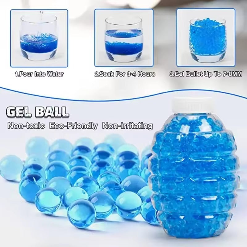 Electric Gel Blaster Toy Gun – Automatic Soft Bead Shooter