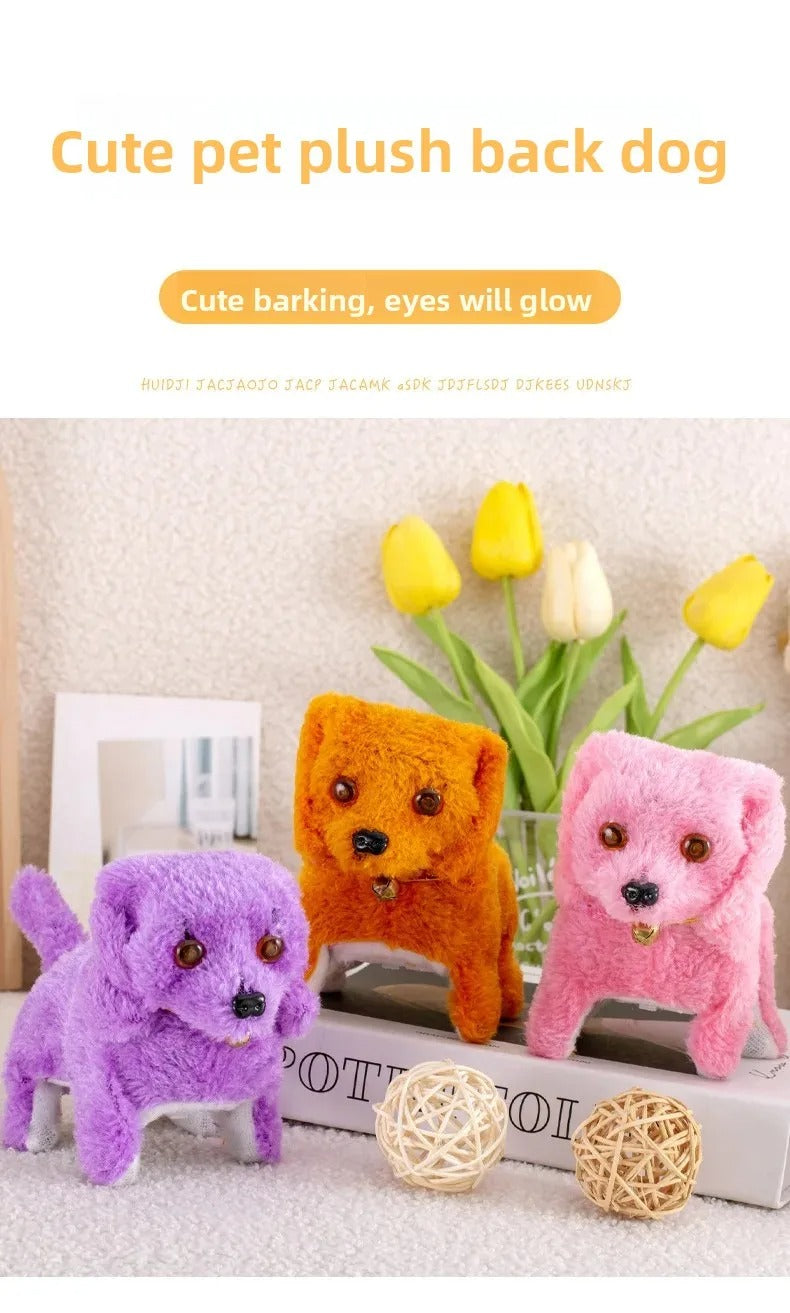 Stuffed Dog Toy – Soft Plush Puppy Toy for Kids & Babies | Cute Cuddly Animal Toy Gift