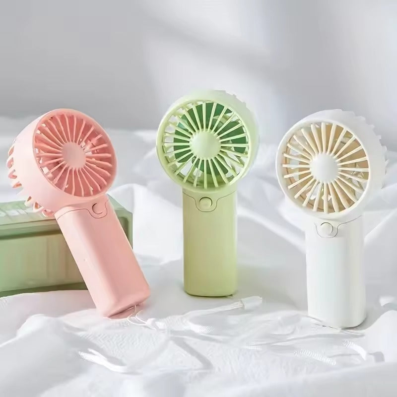 Portable Mini USB Hand Fan – Rechargeable & Travel-Friendly