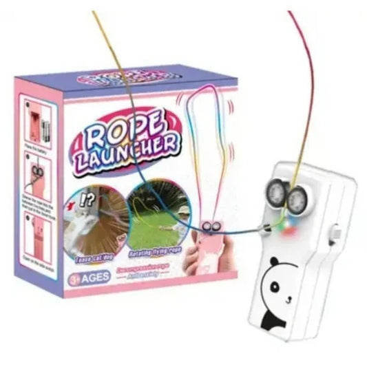 Electric Rope Launcher Toy – Flying String Launcher for Kids