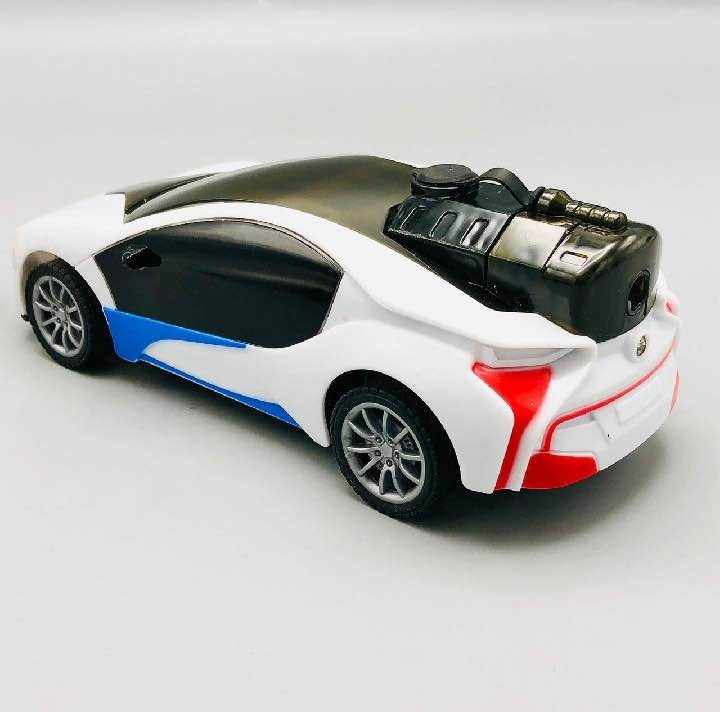 Rechargeable RC Spray Car with 3D LED Lights for Kids