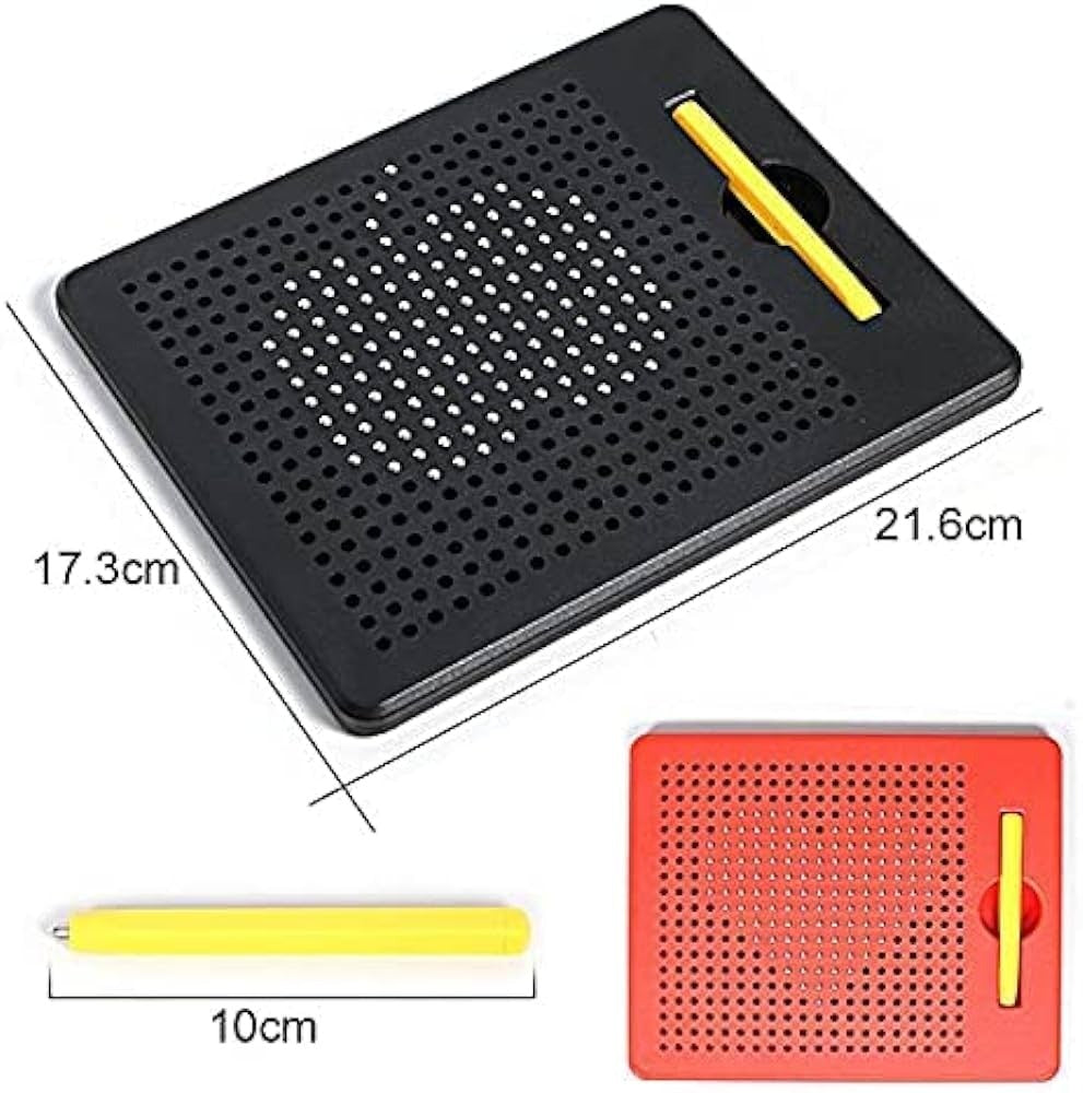 Magnetic Scribble & Drawing Board with Magnetic Drawing Pen for Kids