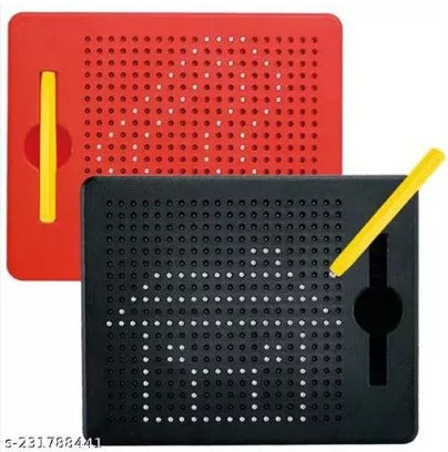 Magnetic Scribble & Drawing Board with Magnetic Drawing Pen for Kids