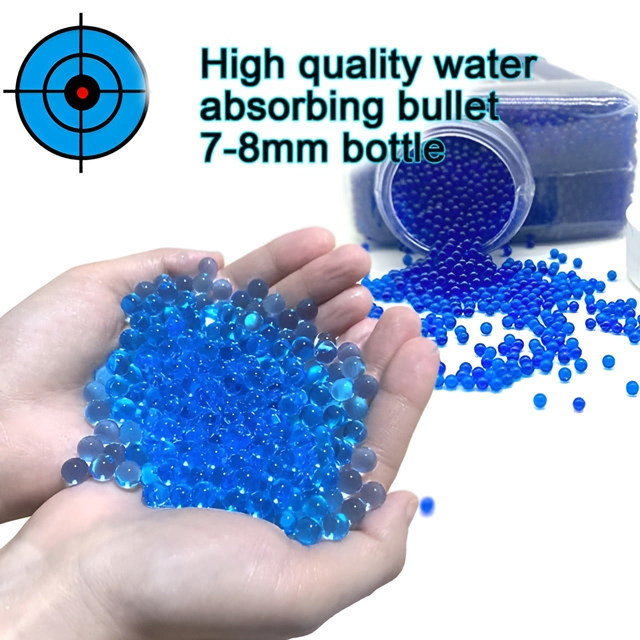 Orbeez Water Beads – Expanding Gel Balls for Blaster Toys & Sensory Play – Non-Toxic Hydrogen Balls / Water Bombs Refill