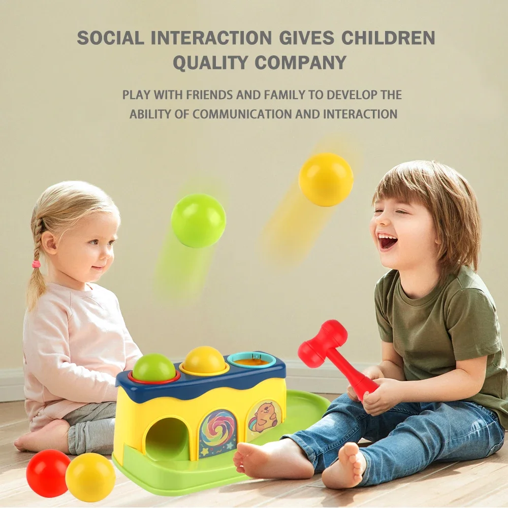 Knock Ball Toy – Fun Educational Game for Kids in Pakistan