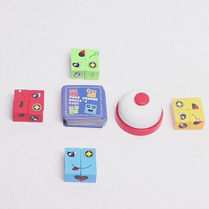 Custom Face Rubik's Cube Game – Fun & Personalized Gift